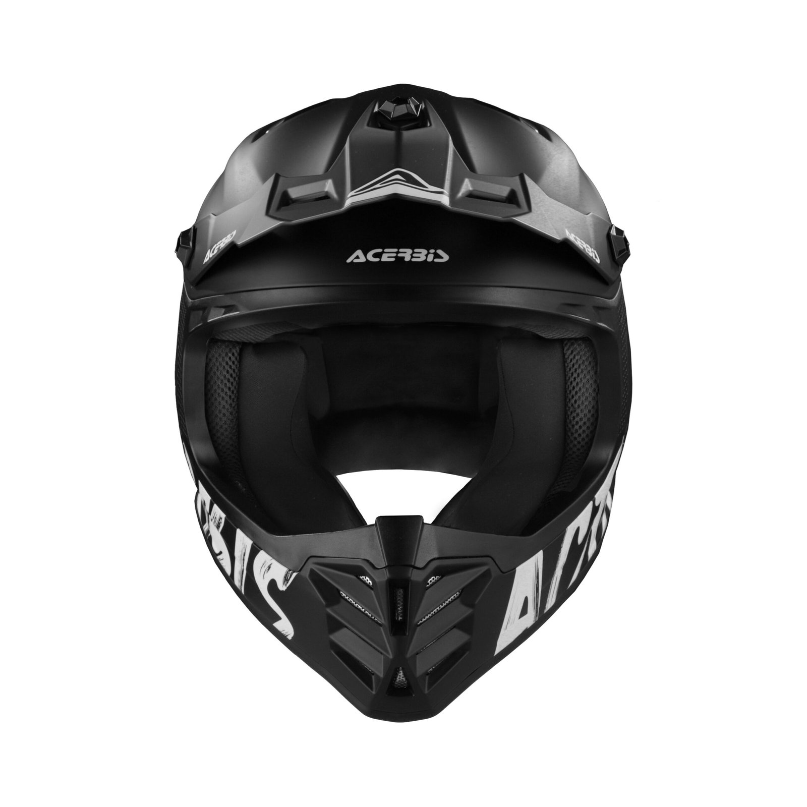 Casco Moto Cross Acerbis Profile Junior Nero Metallizzato - immagine 2