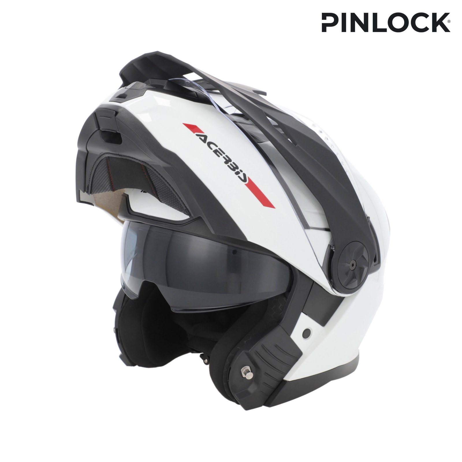 Casco Moto Modulare Acerbis Rider Bianco