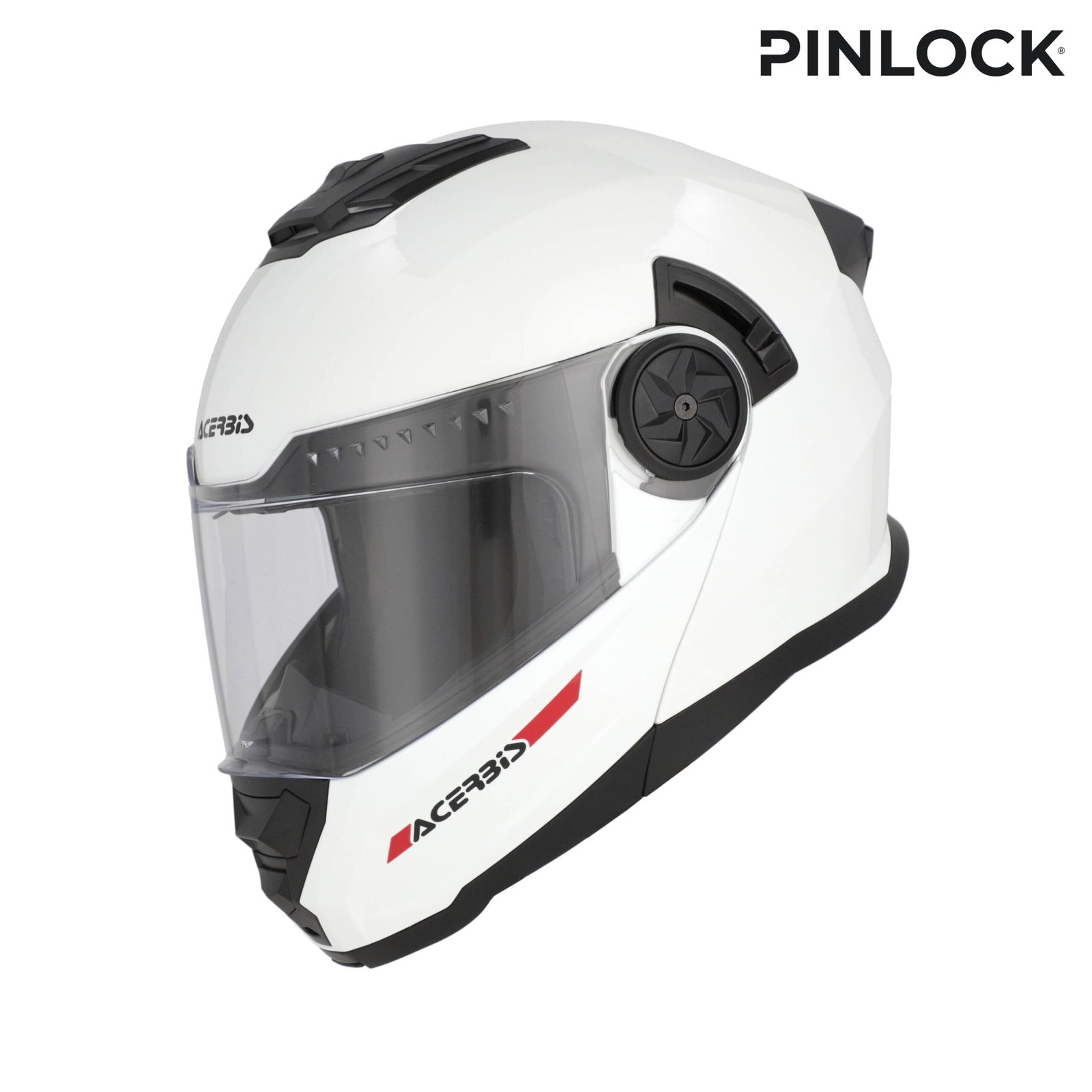 Casco Moto Modulare Acerbis Rider Bianco - immagine 3
