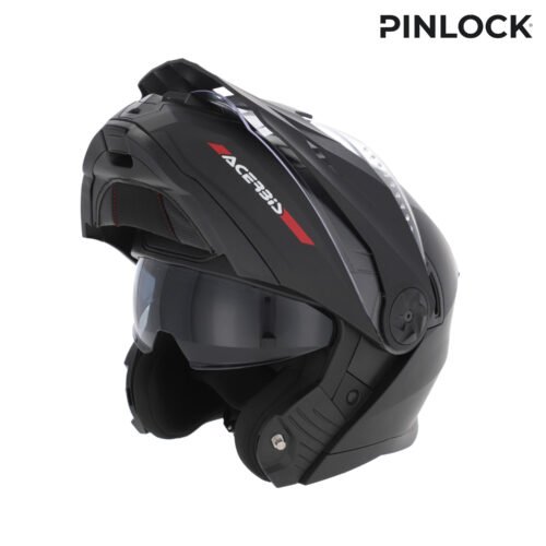 Casco Moto Modulare Acerbis Rider Nero