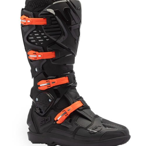 Stivali Moto Cross Sidi Crossfire 3 SRS Arancione/Nero