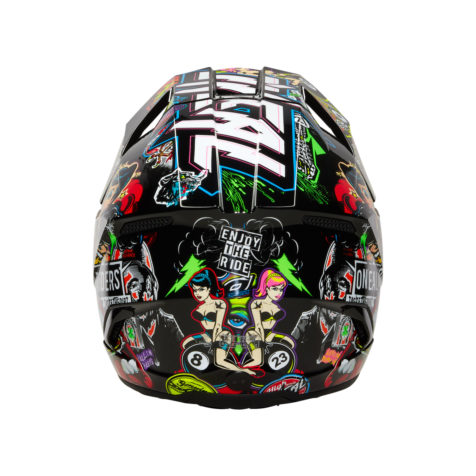 Casco Moto Cross O'Neal 3SRS Crank V.24 Multi - immagine 4