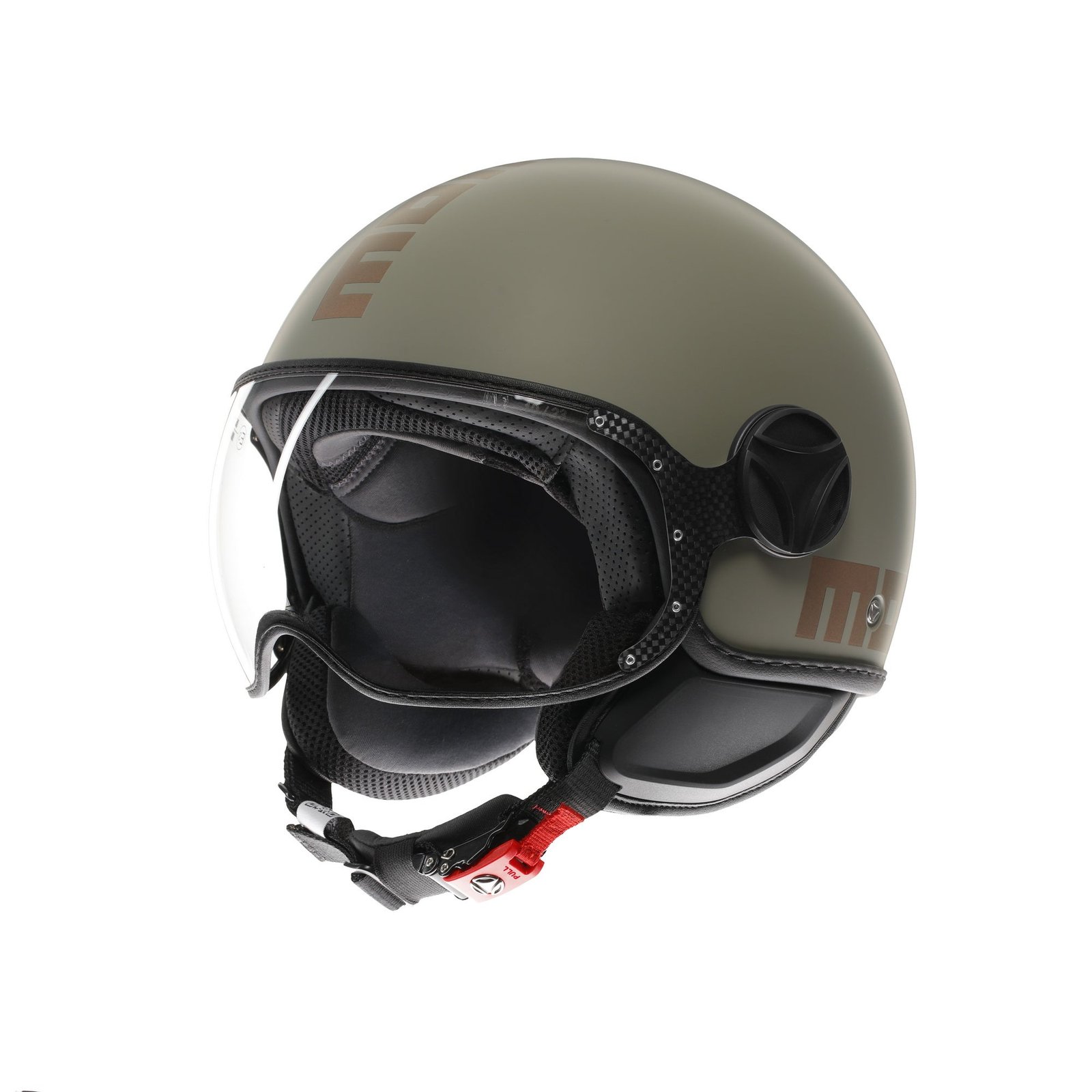 Casco Jet Momodesign FGTR Classic Flip Matt Green/Bronze - immagine 4