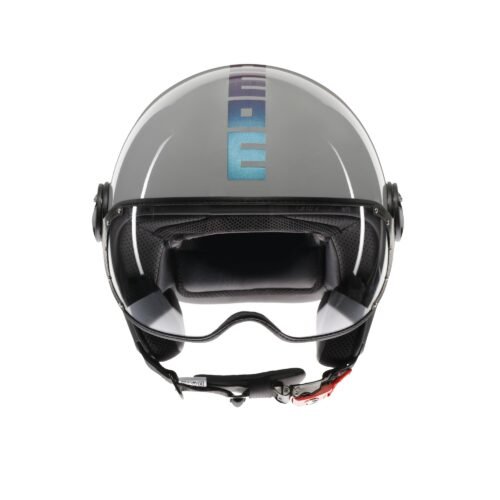 Casco Jet Momodesign FGTR Classic Flip Blue/Fucsia