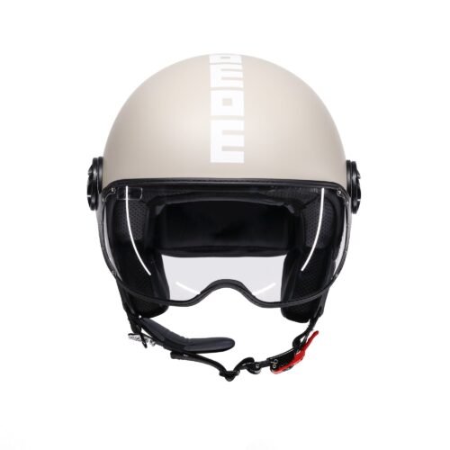 Casco Jet Momodesign FGTR Classic Candy Matt Malted Milk/White