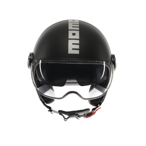 Casco Jet Momodesign FGTR Evo Mono Matt Black/Silver