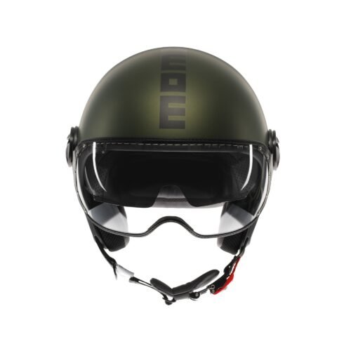 Casco Jet Momodesign FGTR Evo Mono Matt Green/Black