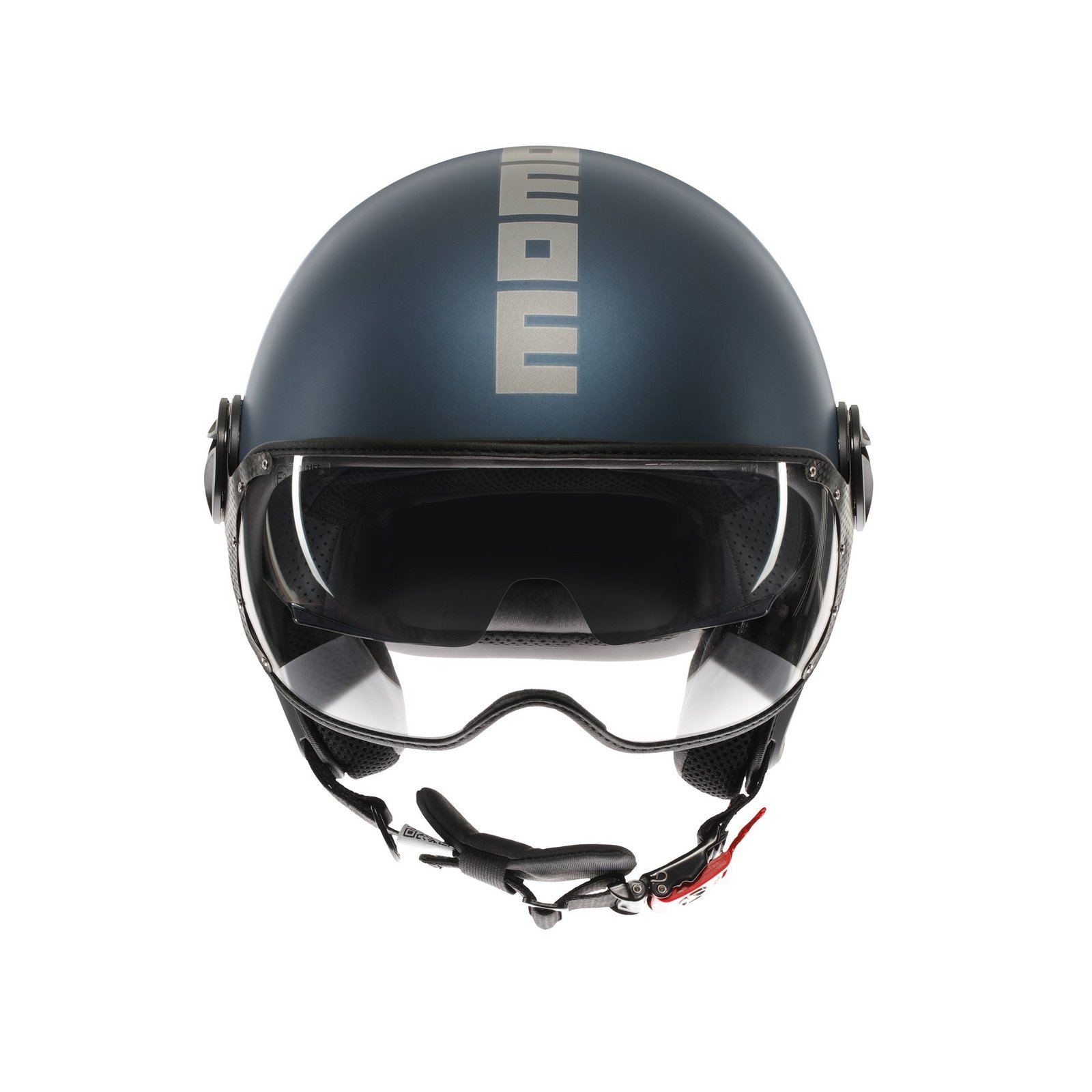 Casco Jet Momodesign FGTR Evo Mono Matt Avio/Silver