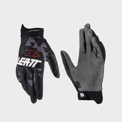 Guanti Moto Antivento Leatt Moto 2.5 WindBlock Nero