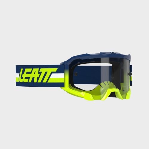 Maschera Cross Leatt Velocity 4.5 Blu Lente Trasparente 83%