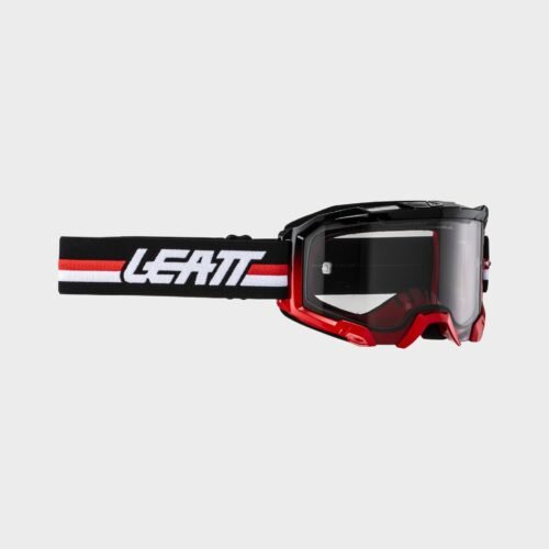 Maschera Cross Leatt Velocity 4.5 Rosso Lente Grigio Chiaro 58%