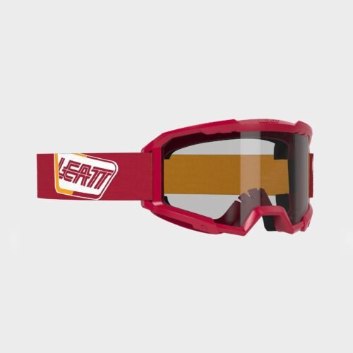 Maschera Cross Leatt Vizion 2.5 Ruby Rosso Lente Trasparente 90%
