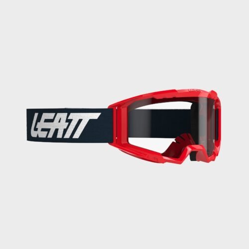 Maschera Cross Leatt Vizion 3.5 Rosso Lente Trasparente 90%