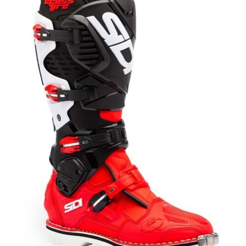 Stivali Moto Cross Sidi Crossfire 3 Rosso/Nero/Bianco
