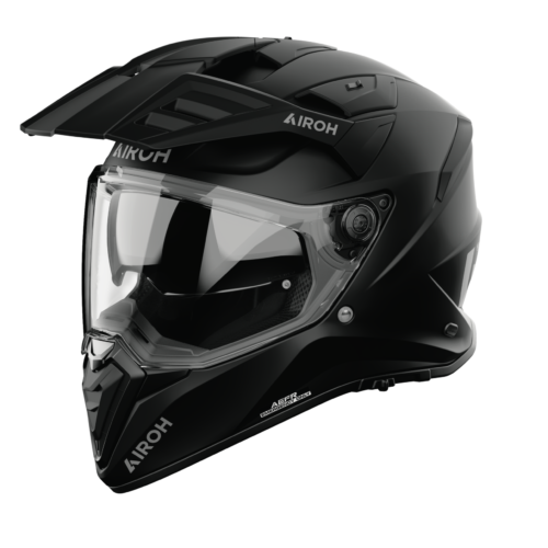 Casco Moto Adventure Airoh Badx-X Color Nero Opaco