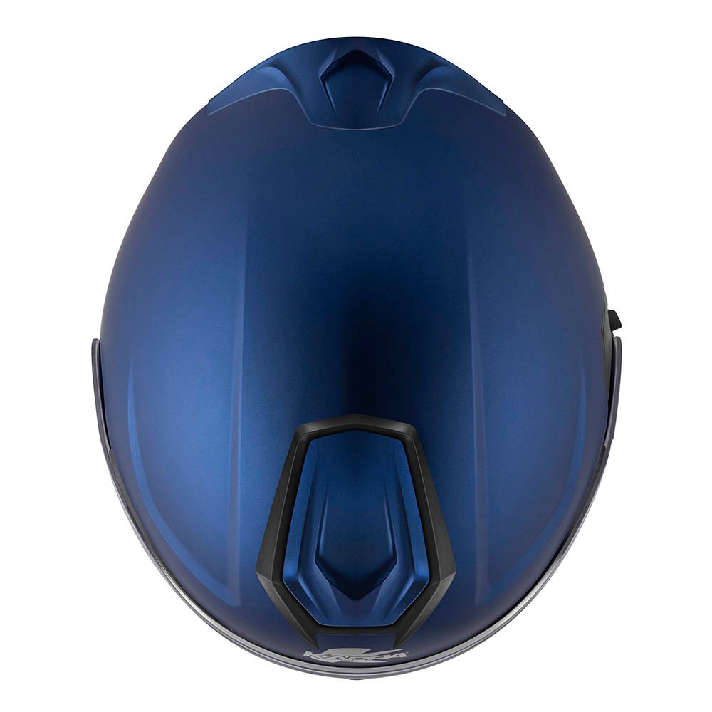 Casco Moto Modulare Kappa KV50 Basic Blu Metallizzato Opaco - immagine 4