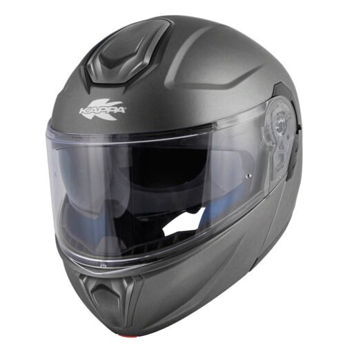 Casco Moto Modulare Kappa KV50 Basic Titanio Opaco