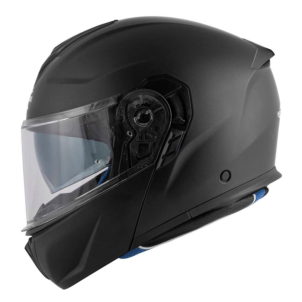 Casco Moto Modulare Kappa KV50 Basic Nero Opaco - immagine 2