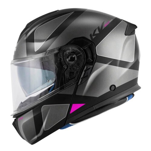 Casco Moto Modulare Kappa KV50 Galaxy Titanio Opaco