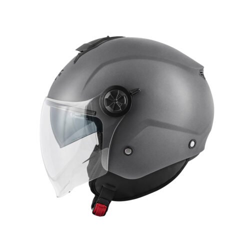 Casco Demi-Jet Kappa KV60 Basic Titanio Opaco