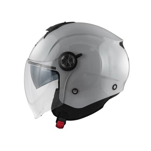 Casco Demi-Jet Kappa KV60 Basic Grigio Chiaro
