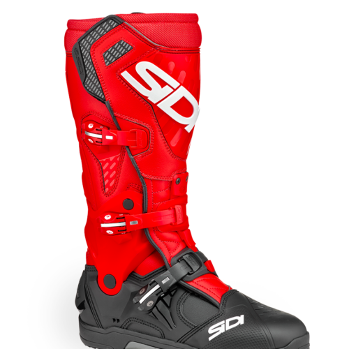 Stivali Moto Cross Sidi Crossair Nero/Rosso