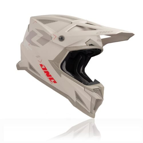 Casco Moto Cross ONE Industries X-297 Focus Grigio Pietra