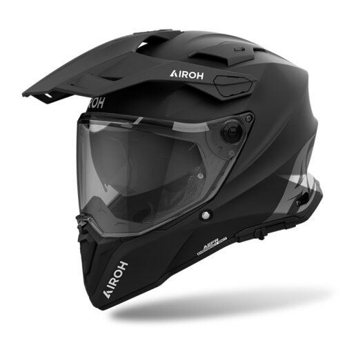 Casco Moto Adventure Airoh Commander 2 Color Nero Opaco
