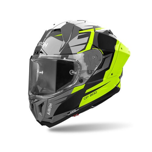 Casco Moto Integrale Airoh GP 800 Master Giallo Lucido