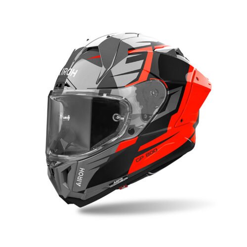 Casco Moto Integrale Airoh GP 800 Master Arancione Lucido