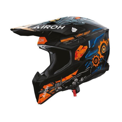 Casco Moto Cross Enduro Airoh Wraaap Gear Matt
