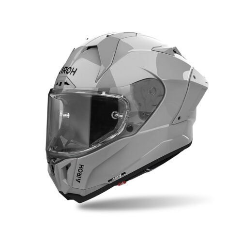Casco Moto Integrale Airoh GP 800 Color Grigio Cemento Lucido