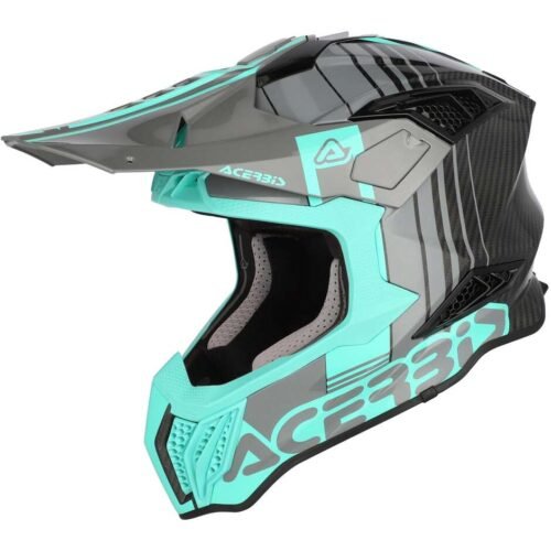 Casco Cross Enduro Acerbis Airstrike-C Turchese