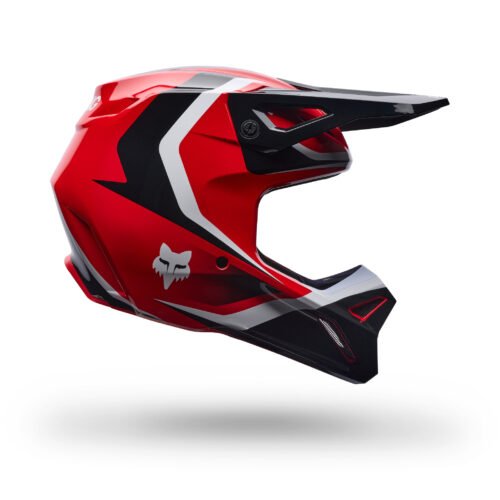 Casco Cross Fox Racing V1 Frame Rosso