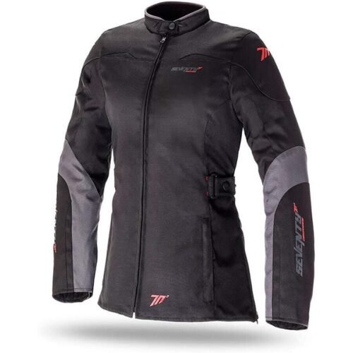 Giacca Moto Donna Seventy JC51 Urban Line Nero WP