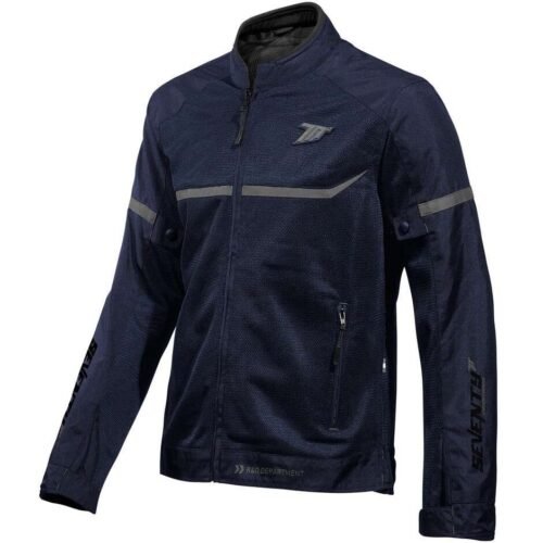 Giubbotto Moto Seventy Degrees SD-JR30.1 MOJAVE Blu Marino
