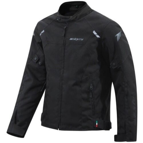 Giubbotto Moto Seventy Degrees SD-JR65 PISTON Nero