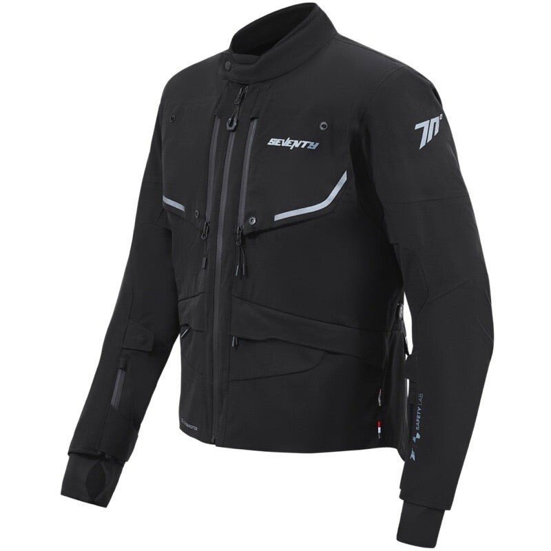 Giubbotto Moto Seventy Degrees SD-JT45 EXPEDITION Nero