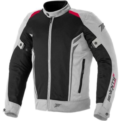 Giubbotto moto Tecnico Estivo Seventy JT32 Touring Uomo Rosso Ghiaccio