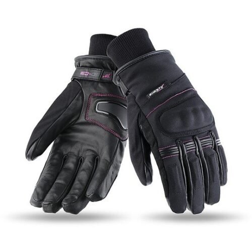 Guanti Moto Da Donna Certificati Urbani Seventy SD-C31 Nero Rosa