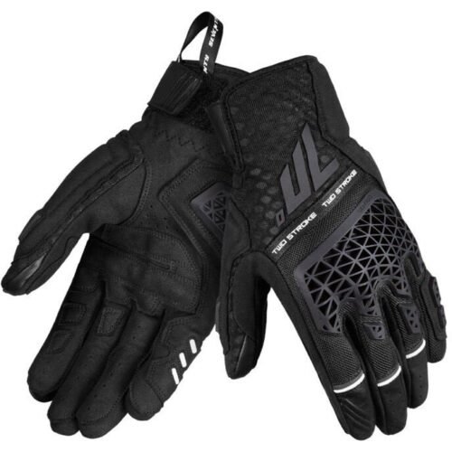 Guanti Moto Seventy Degrees SD-N60 TWO STROKE Nero