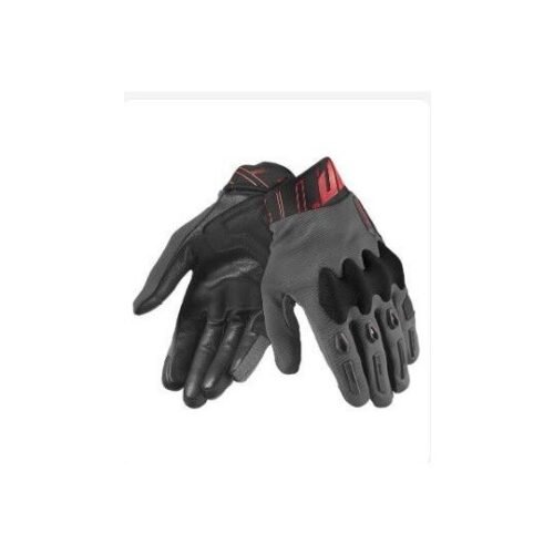 Guanti Moto Seventy Degrees SD-N66 FULLGAS Grigio Scuro Rosso