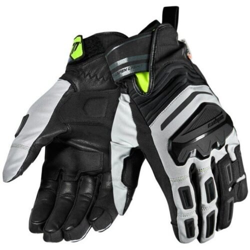 Guanti Moto Seventy Degrees SD-T13 ASPEN LIGHT Grigio Giallo Fluo