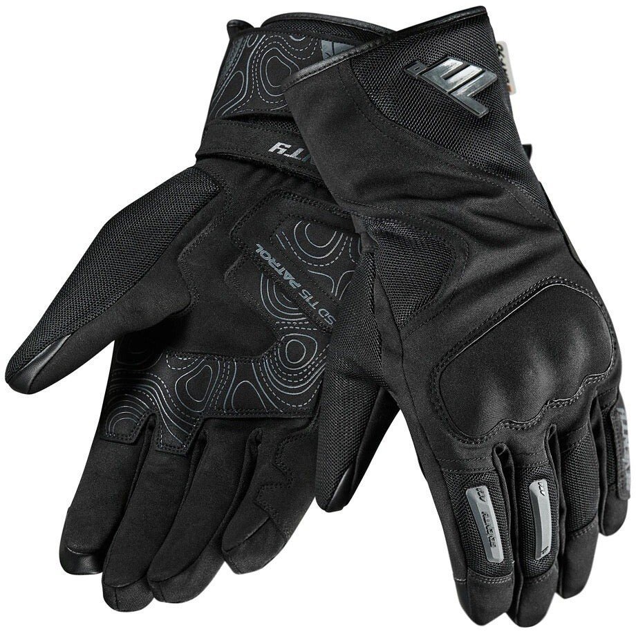 Guanti Moto Seventy Degrees SD-T15 PATROL Nero