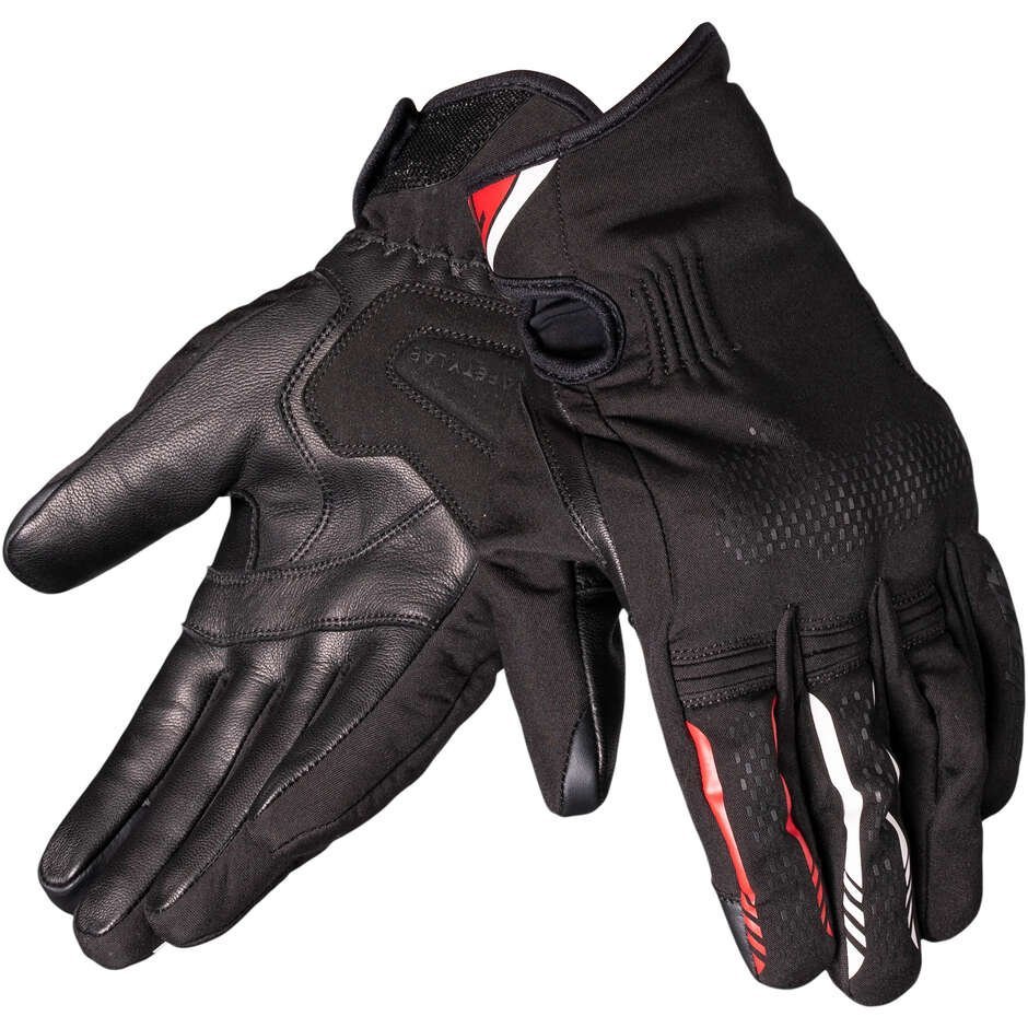 Guanti Moto Uomo Seventy Degrees SD-N15 HORNET 2 Nero Rosso Bianco