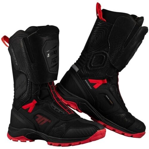 Stivali Moto Seventy Degrees SD-BA6 STELVIO HIGH Nero Rosso