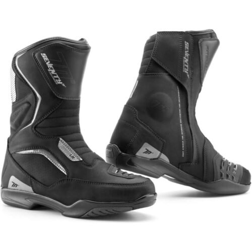 Stivali Moto Turismo Seventy BT3 Waterproof Nero